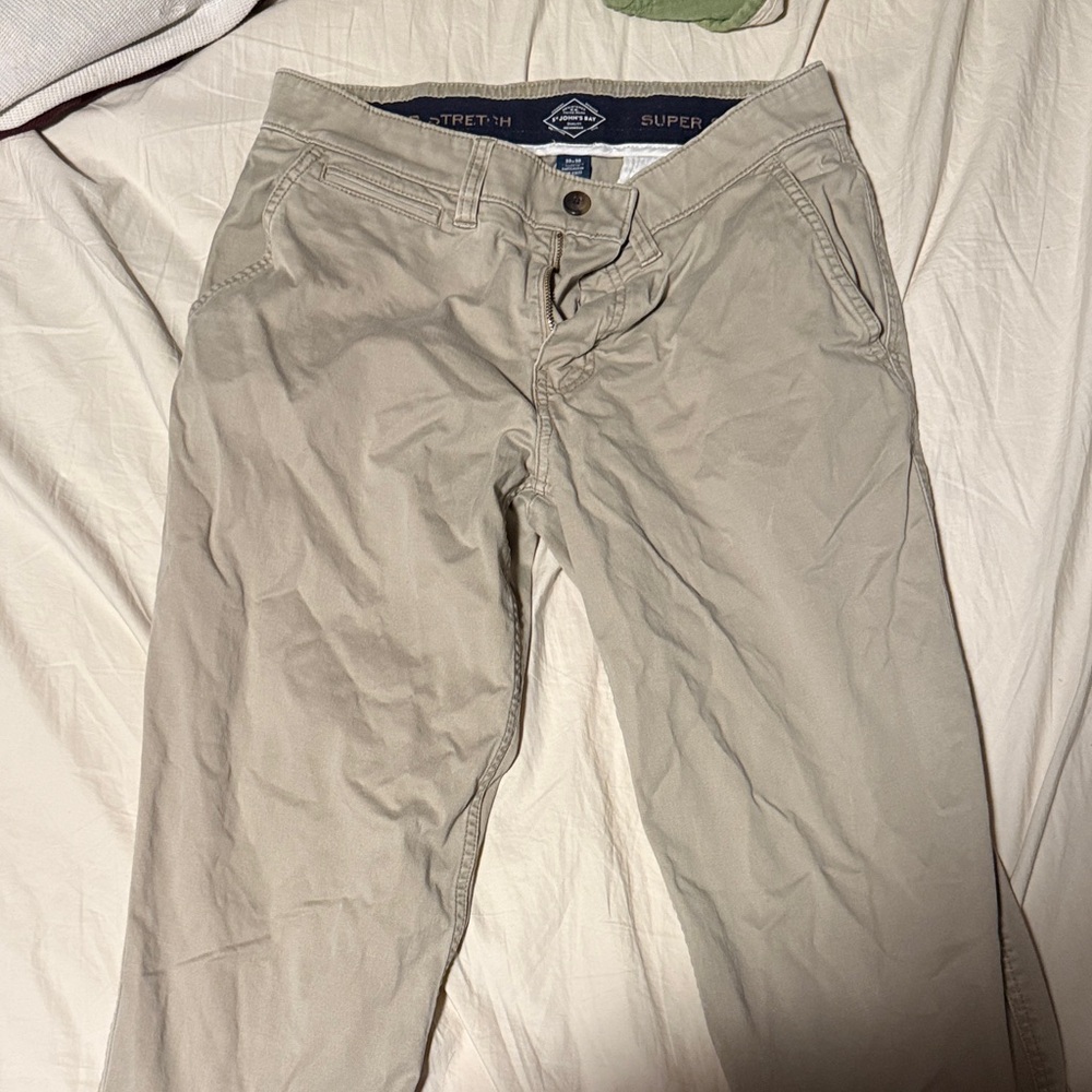 St. John's Bay Khaki Chinos for Men